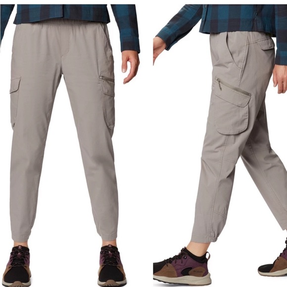 Mountain Hardwear Pants - Mountain Hardwear Cascade Pass Gray Cargo Jogger Pants